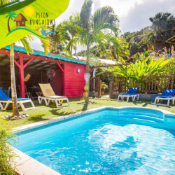 3 nuits au PITON BUNGALOWS à DESHAIES - Des vacances reposantes en nature