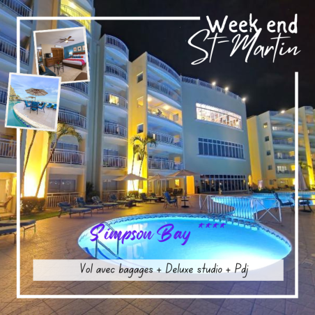 WEEK-END DU 11 Novembre à Saint-Martin - 3 Jours/2 Nuits au SIMPSON BAY RESORT + VOL