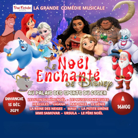 Noël enchanté de Disney - 15 décembre 2024 à 15h00 - Palais des Sports du gosier