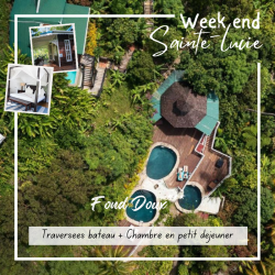 copy of Week end Evasion sereine et tranquille au FOND DOUX ECO RESORT - 3 Jours/2 nuits bateau + Hotel en PDJ