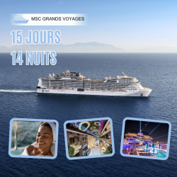 MSC GRANDS VOYAGES - MSC VIRTUOSA - Départ du 6 Avril 2025 : Croisière 14 nuits